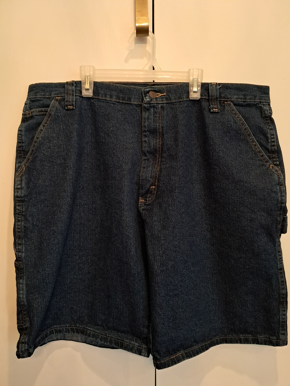 Wrangler Men's Dark Blue Denim Shorts